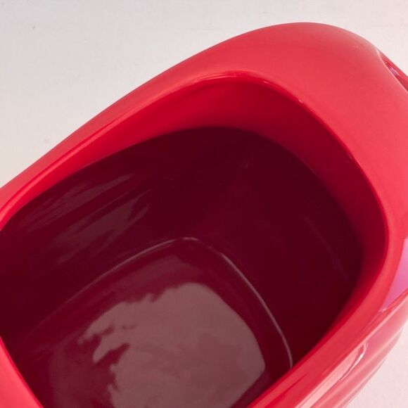 Fiesta 67-1/4 oz Large Disk Pitcher In Scarlet New With Tags - Picture 5 of 9